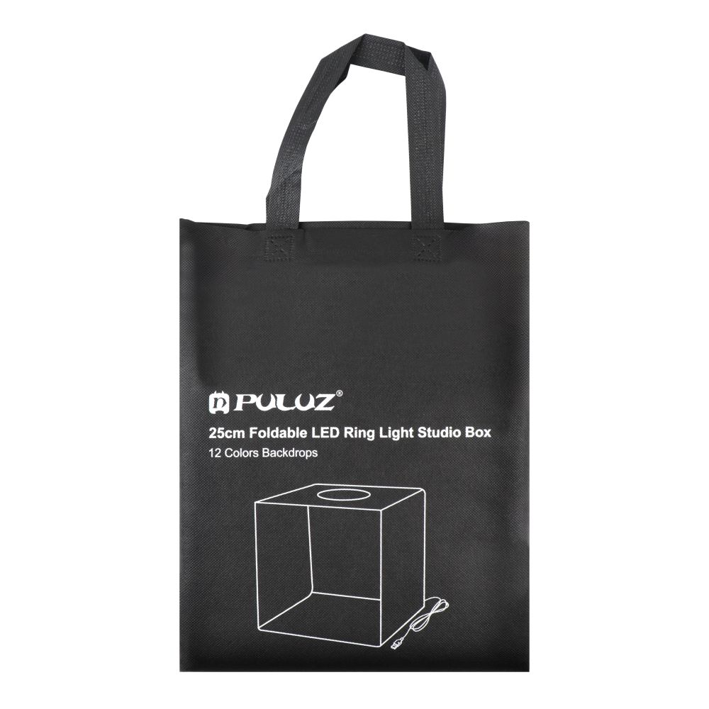Купить ЛАЙТБОКС PULUZ PU5027B 25 СМ КОЛЬЦ ЛАМПА 6 ФОНОВ_4