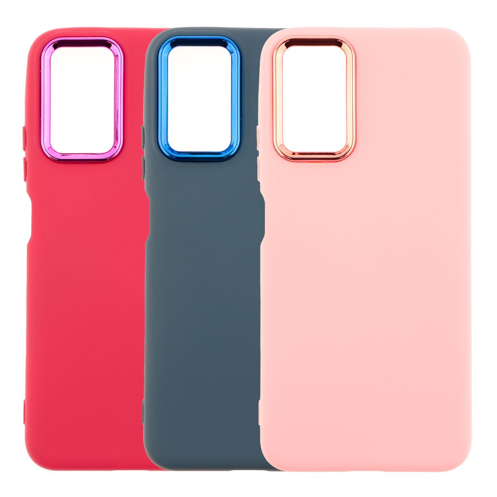 Купить ЧЕХОЛ SILICONE COVER METAL FRAME (AA) ДЛЯ XIAOMI REDMI NOTE 12S