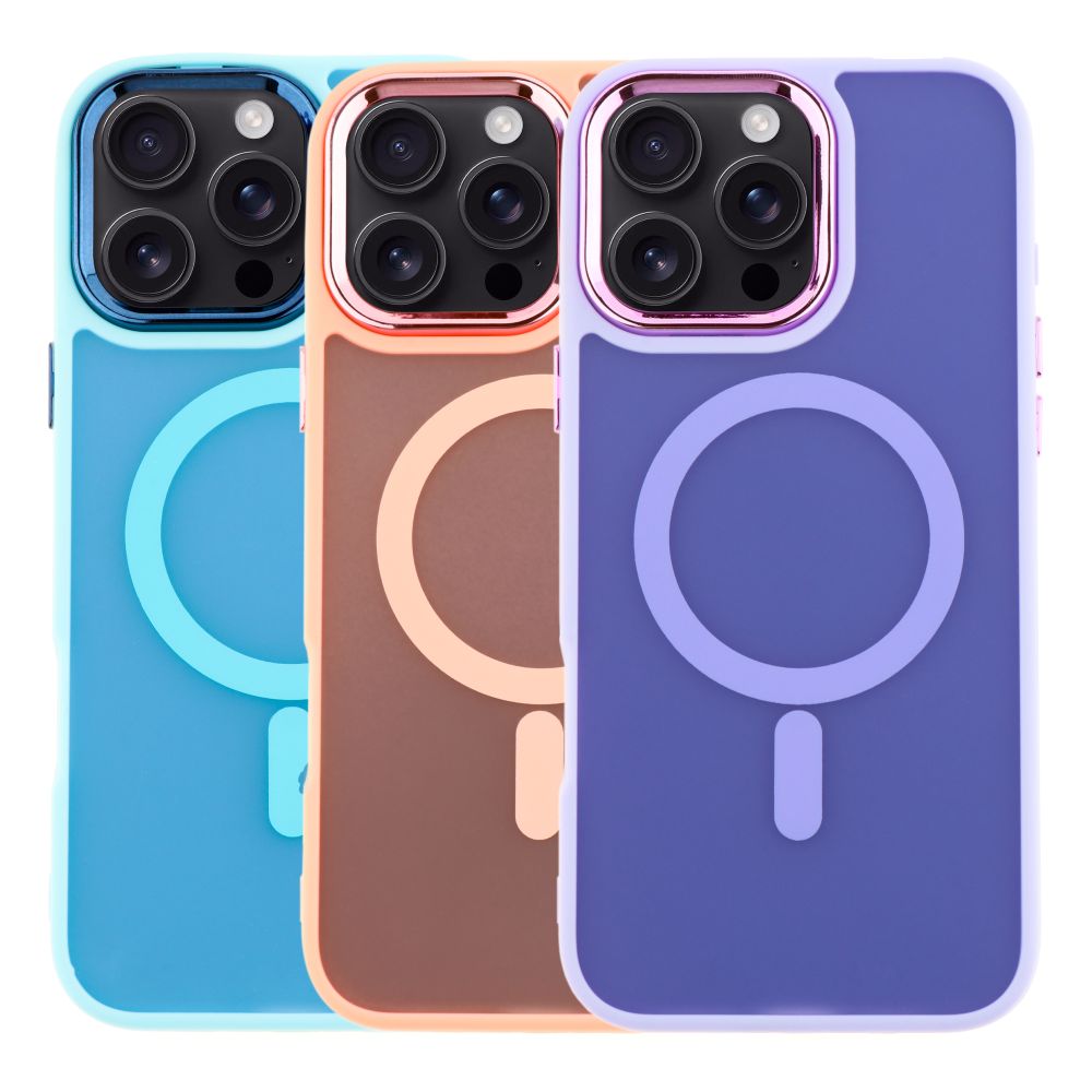 Купить ЧЕХОЛ TPU+PC SPACE MAGNETIC COLOR WITH MAGSAFE ДЛЯ IPHONE 16 PRO MAX