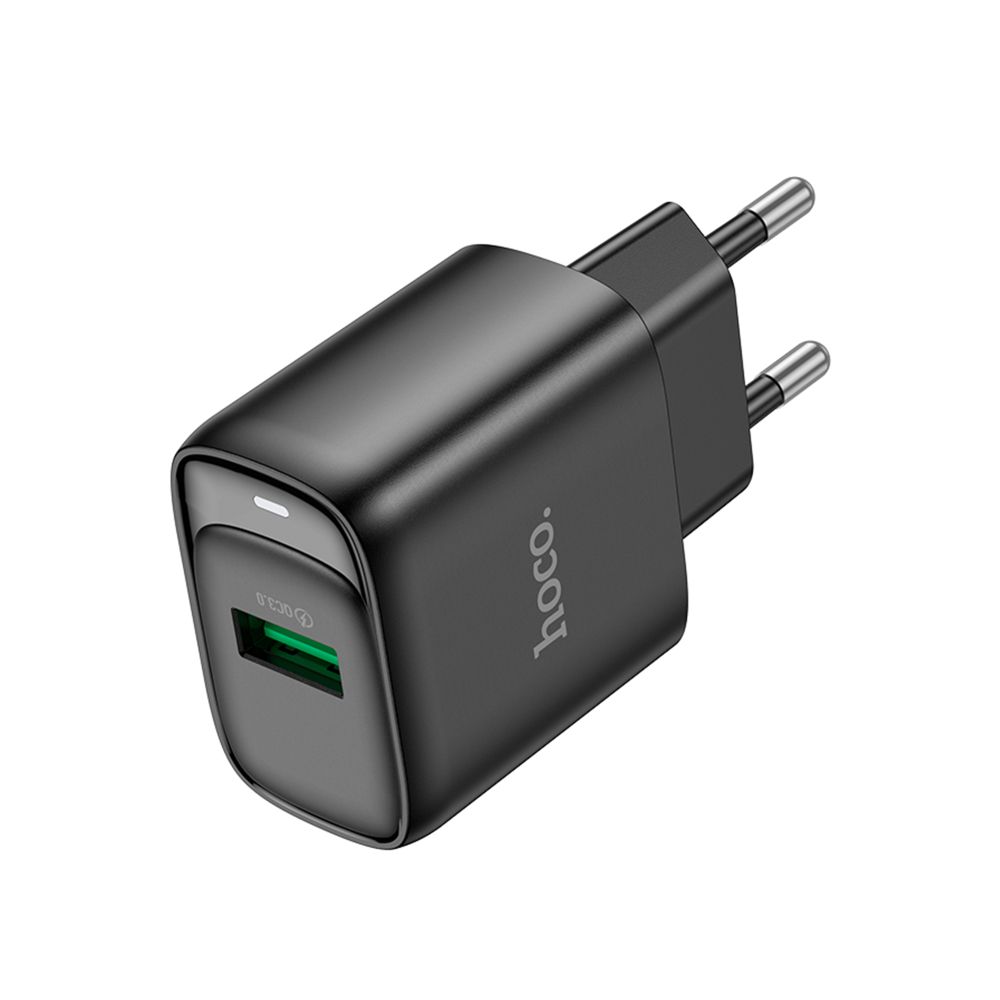Мережевий Зарядний Пристрій Hoco C140A 1USB QC 18W превью 2