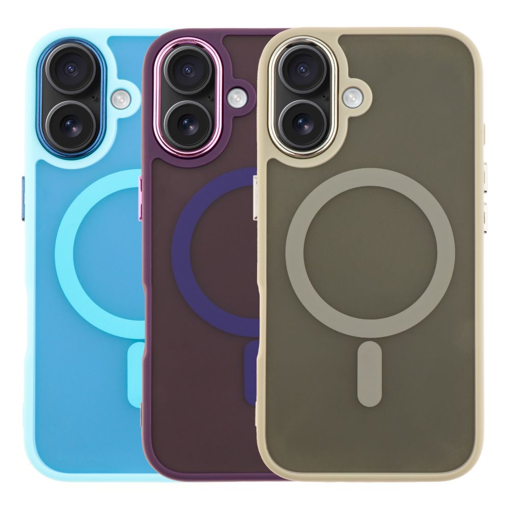 Купить ЧЕХОЛ TPU+PC SPACE MAGNETIC COLOR WITH MAGSAFE ДЛЯ IPHONE 16