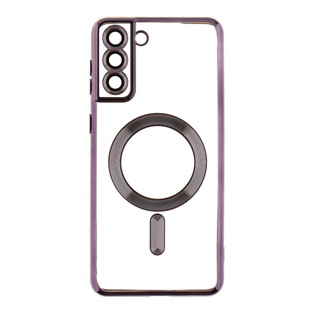 Купить ЧЕХОЛ TPU METALLIC FULL CAMERA WITH MAGSAFE ДЛЯ SAMSUNG GALAXY S21 PLUS (G996)