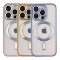 Купить ЧЕХОЛ TPU METALLIC CHROME FULL CAMERA WITH MAGSAFE ДЛЯ IPHONE 14 PRO