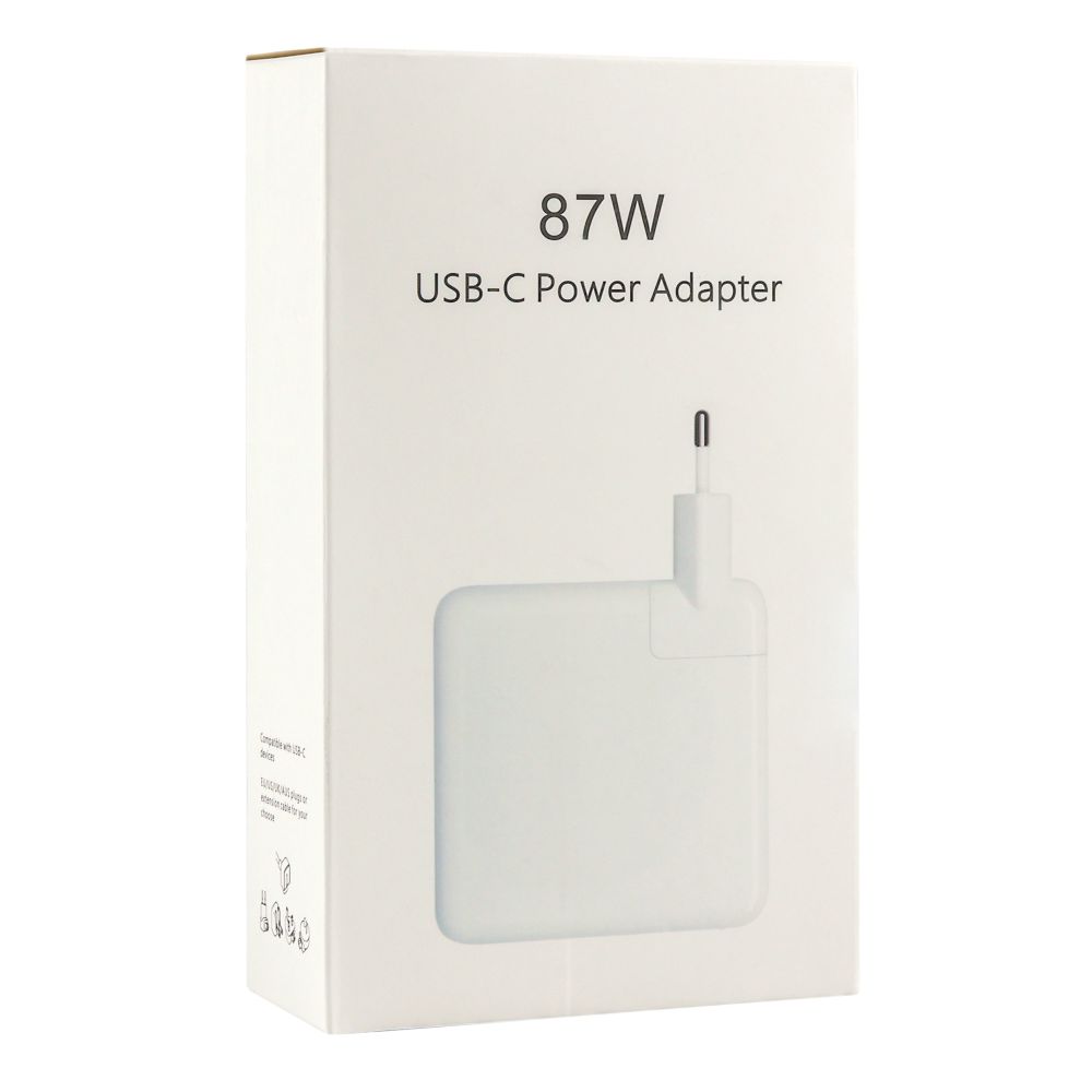 Купить СЕТЕВОЕ ЗАРЯДНОЕ УСТРОЙСТВО MACBOOK USB-C PD87W NO LOGO_1