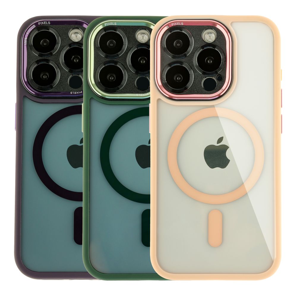 Купить ЧЕХОЛ TPU+PC+METAL CALAIS WITH MAGSAFE ДЛЯ IPHONE 15 PRO MAX