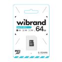 Купить КАРТА ПАМЯТИ WIBRAND MICROSDHC 64GB UHS-1 10 CLASS_1