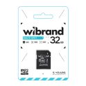 Купить КАРТА ПАМЯТИ WIBRAND MICROSDHC 32GB UHS-1 10 CLASS & ADAPTER_1