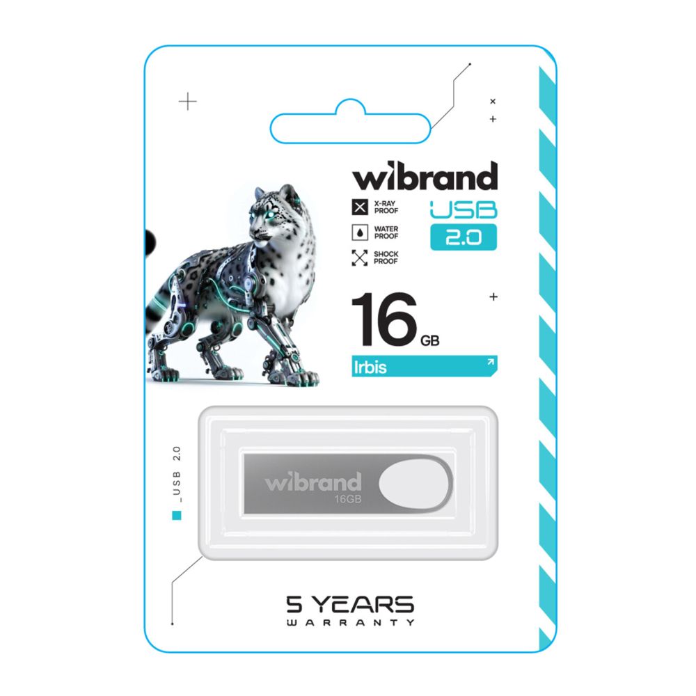 Купить USB FLASH DRIVE WIBRAND 16GB IRBIS_1