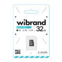 Купить КАРТА ПАМЯТИ WIBRAND MICROSDHC 32GB UHS-1 10 CLASS
