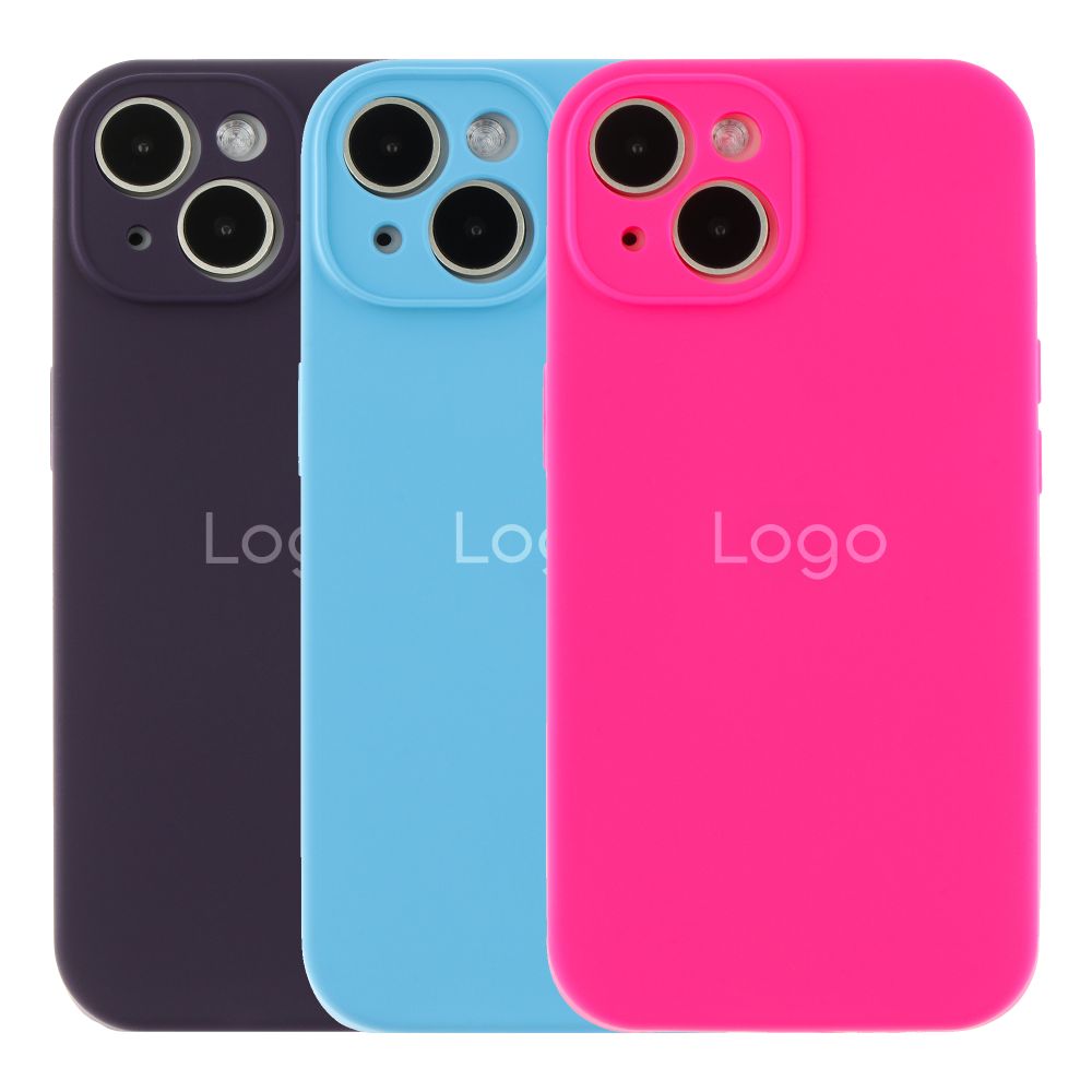 Купить ЧЕХОЛ SILICONE CASE FULL SIZE WITH FRAME ДЛЯ IPHONE 15