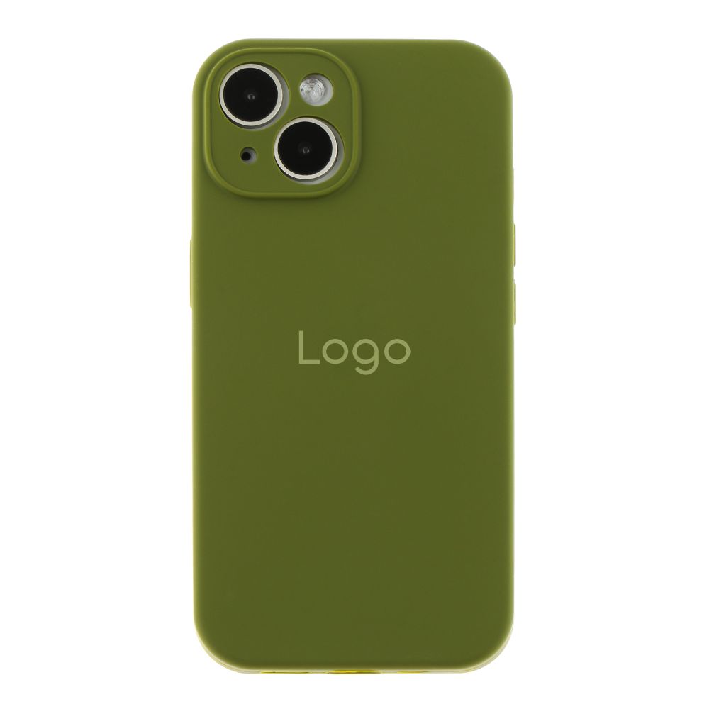 Купить ЧЕХОЛ SILICONE CASE FULL SIZE WITH FRAME ДЛЯ IPHONE 15_16