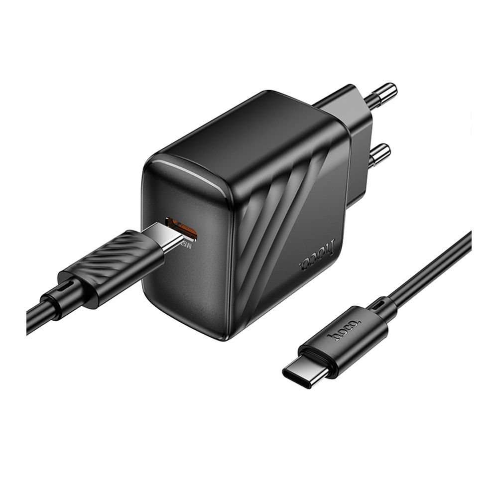 Купить СЕТЕВОЕ ЗАРЯДНОЕ УСТРОЙСТВО HOCO CS24A 1USB-C PD/QC 25W+TYPE-C TO TYPE-C_4