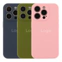 Купить ЧЕХОЛ SILICONE CASE FULL SIZE WITH FRAME ДЛЯ IPHONE 15 PRO