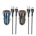 Купить АВТО ЗАРЯДНОЕ УСТРОЙСТВО HOCO Z46A PD20W+QC3.0 TYPE C