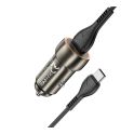 Купить АВТО ЗАРЯДНОЕ УСТРОЙСТВО HOCO Z46A PD20W+QC3.0 TYPE C_5