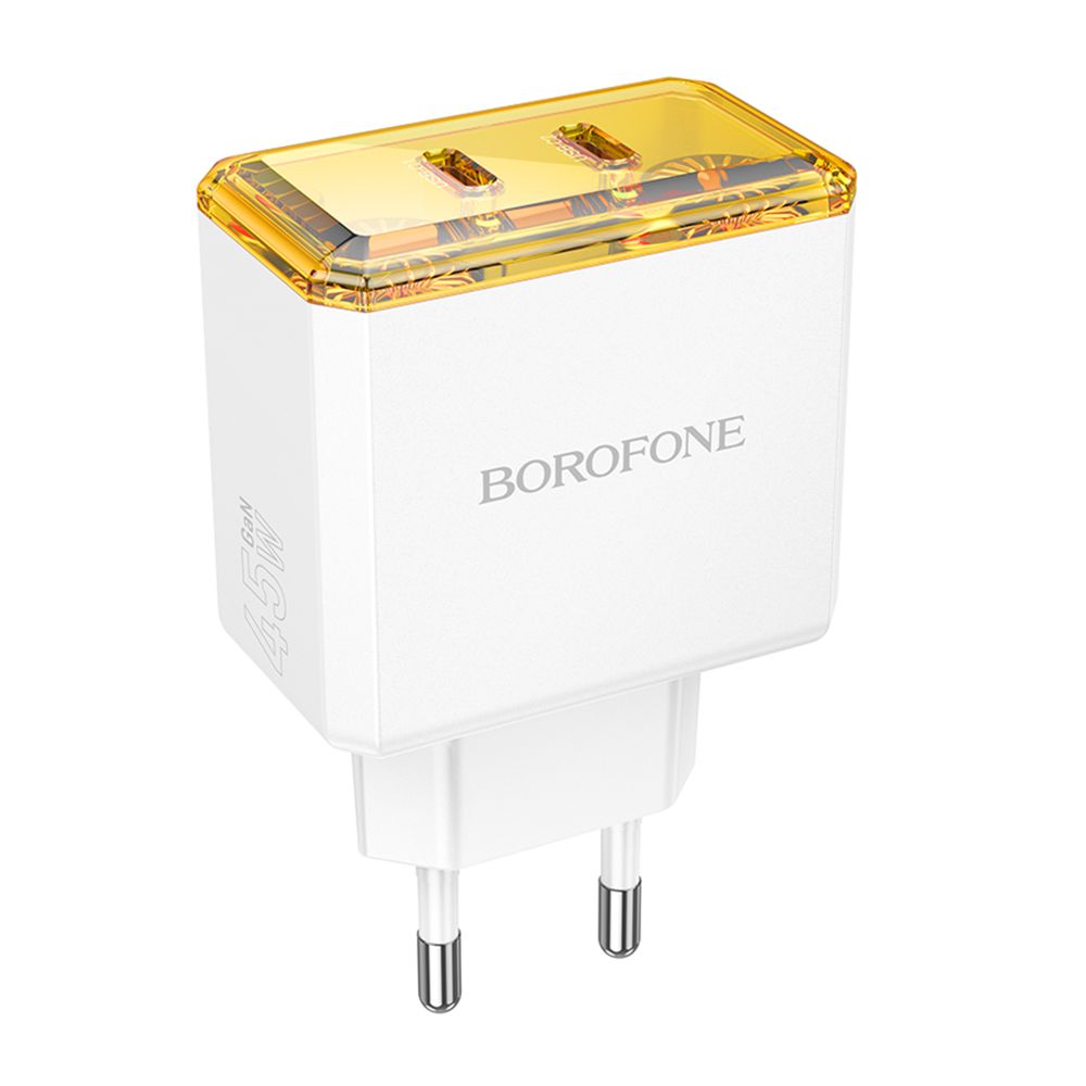 Купить СЕТЕВОЕ ЗАРЯДНОЕ УСТРОЙСТВО BOROFONE BAS33A 2USB-C PD/QC45W_4