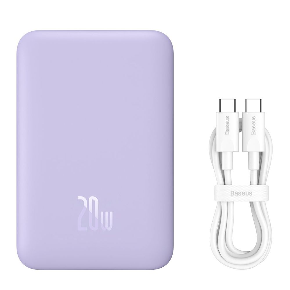 Купить POWER BANK BASEUS MAGNETIC MINI WIRELESS FAST CHARGING 20W 10000 MAH (PPCX110105)_4
