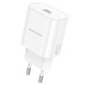 Купить СЕТЕВОЕ ЗАРЯДНОЕ УСТРОЙСТВО BOROFONE BA82A 1USB-C PD/QC 25W