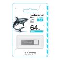 Купить USB FLASH DRIVE WIBRAND 64GB SHARK_1