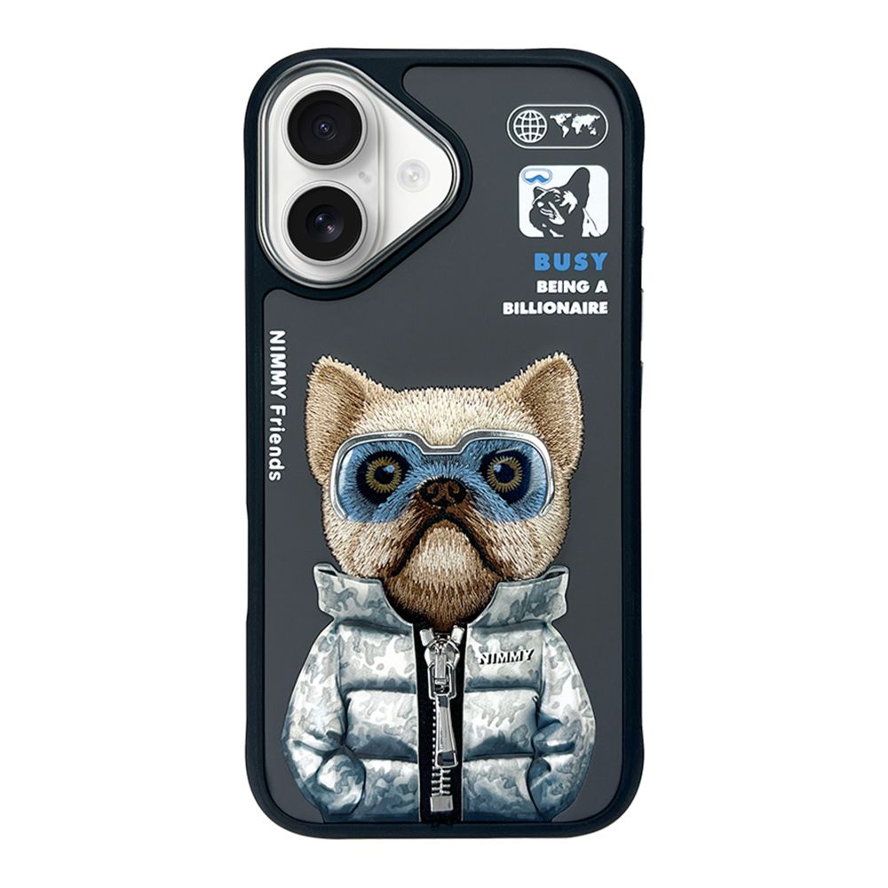 Купить ЧЕХОЛ TPU+PC NIMMY 3D WITH METAL BUTTONS ДЛЯ IPHONE 16_4