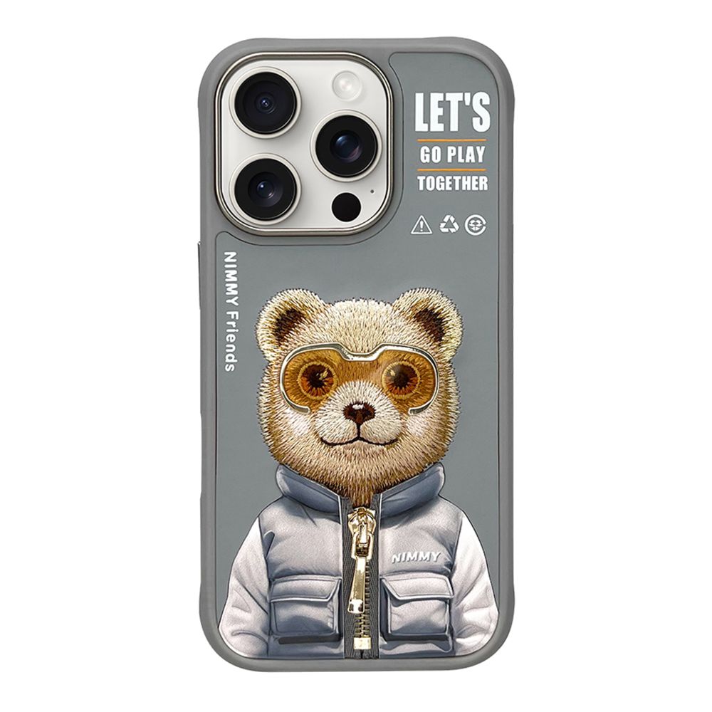 Купить ЧЕХОЛ TPU+PC NIMMY 3D WITH METAL BUTTONS ДЛЯ IPHONE 16 PRO MAX_2