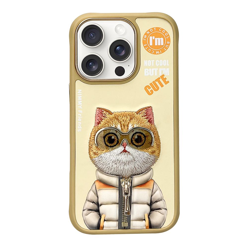 Купить ЧЕХОЛ TPU+PC NIMMY 3D WITH METAL BUTTONS ДЛЯ IPHONE 16 PRO MAX_3