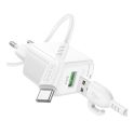 Купить СЕТЕВОЕ ЗАРЯДНОЕ УСТРОЙСТВО BOROFONE BAS42A 1USB QC3.0 18W+USB TO TYPE-C_4
