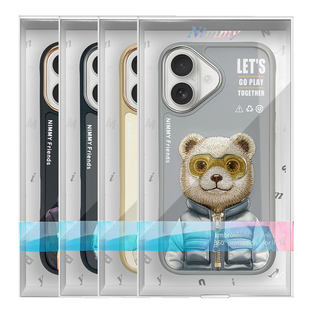 Купить ЧЕХОЛ TPU+PC NIMMY 3D WITH METAL BUTTONS ДЛЯ IPHONE 16_1