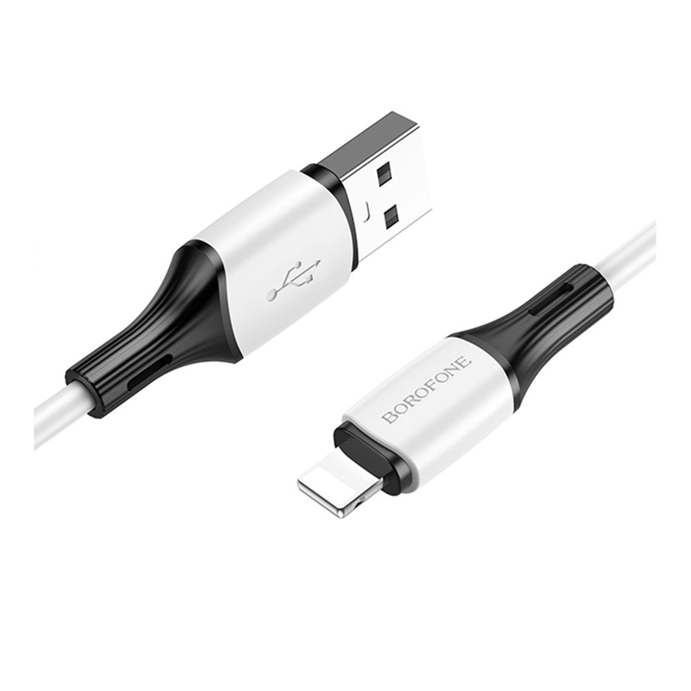 Купить USB BOROFONE BX79 SILICONE LIGHTNING 2.4A_2