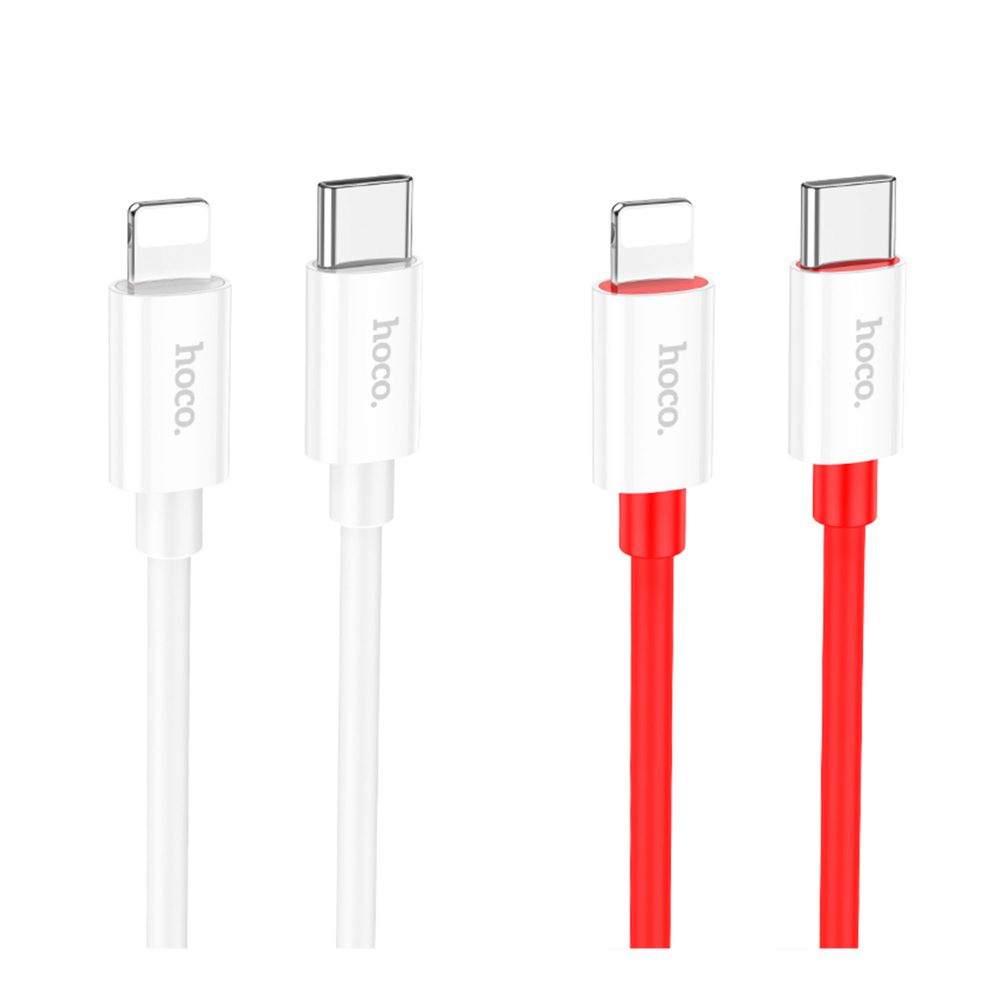 Купить USB HOCO X87 MAGIC SILICONE PD20W TYPE C TO LIGHTNING