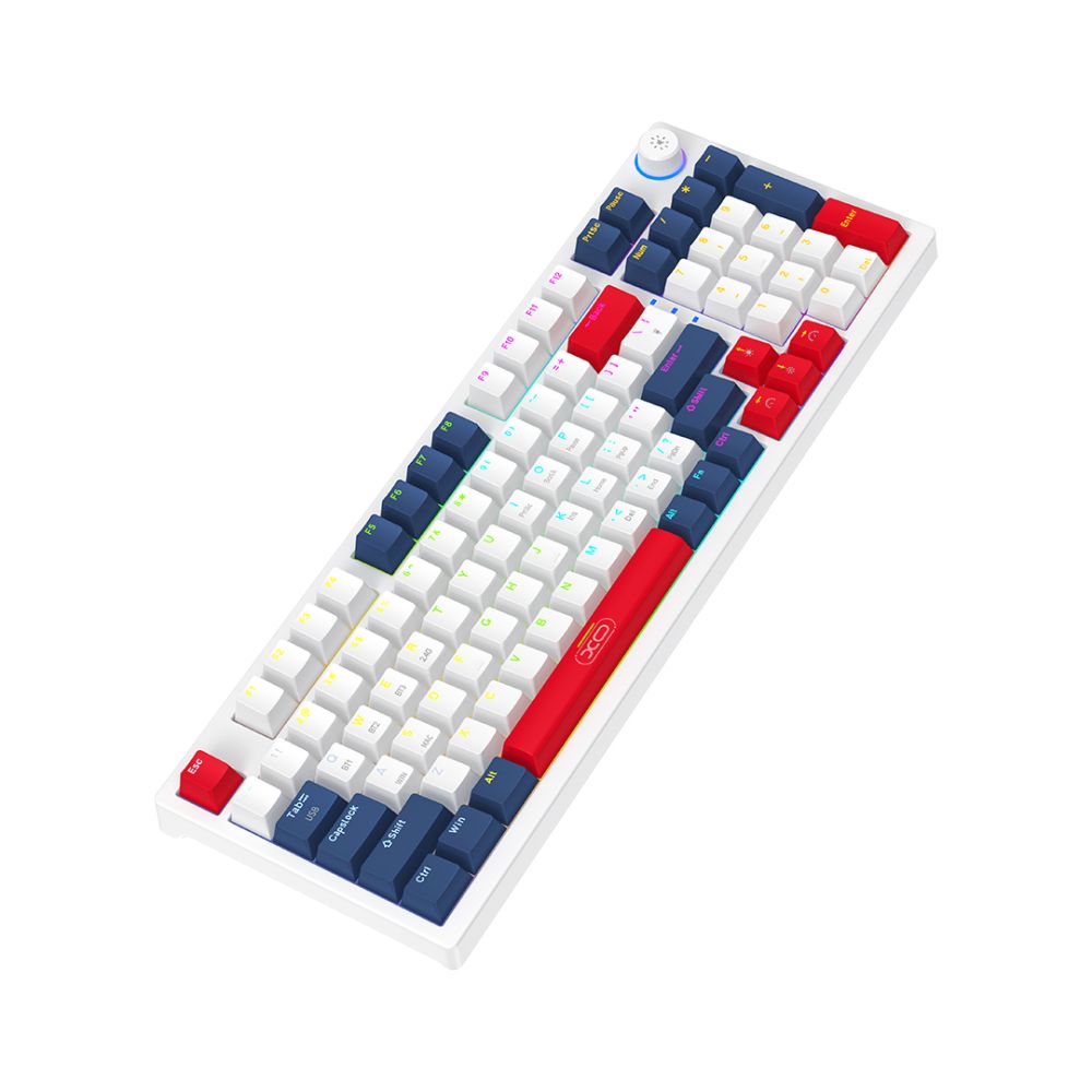 Купить КЛАВИАТУРА ИГРОВАЯ БЕСПРОВОДНАЯ XO KB-08 WIRELESS TRI-MODE 96-KEY MECHANICAL