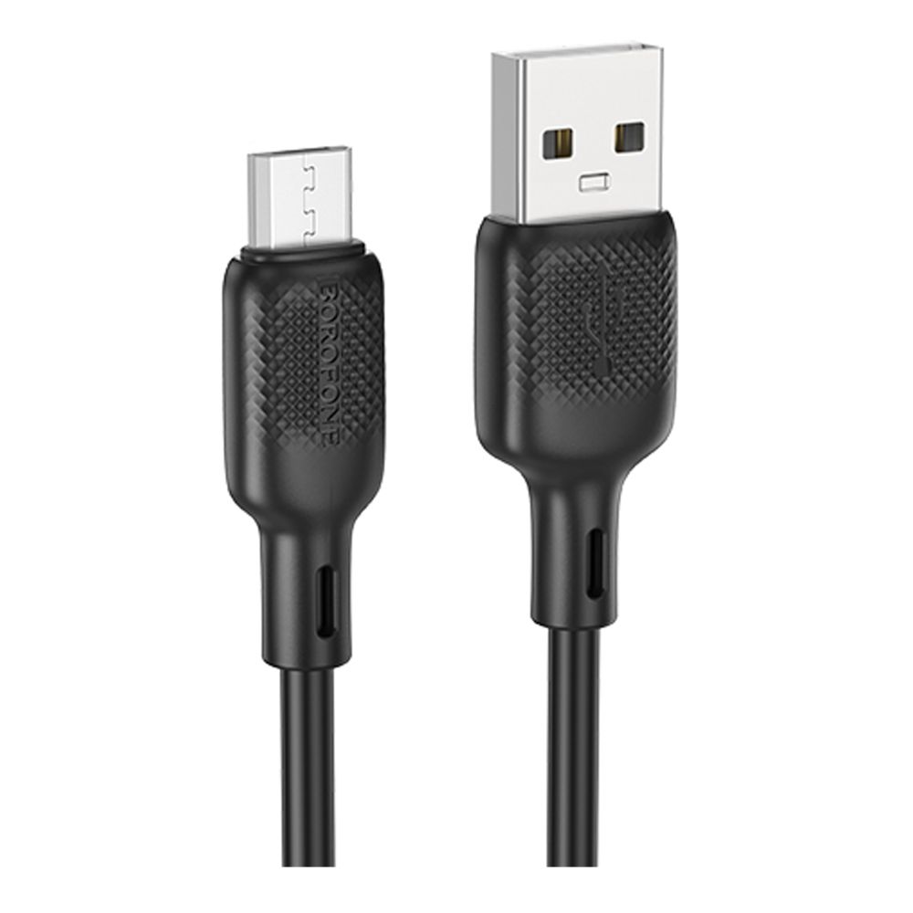 Купить USB BOROFONE BX113 SILICONE MICRO 2.4A 2M