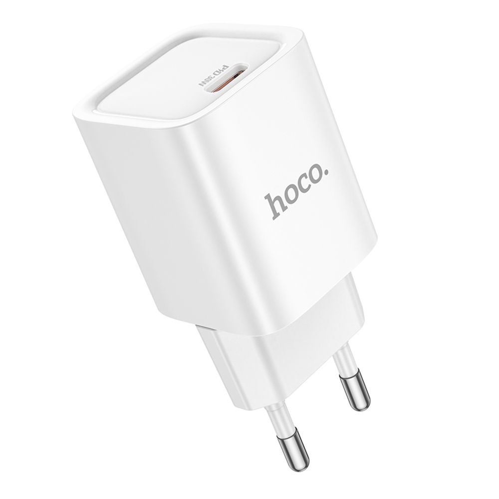 Мережевий Зарядний Пристрій Hoco C148A 1USB-C PD/QC 30W превью 3