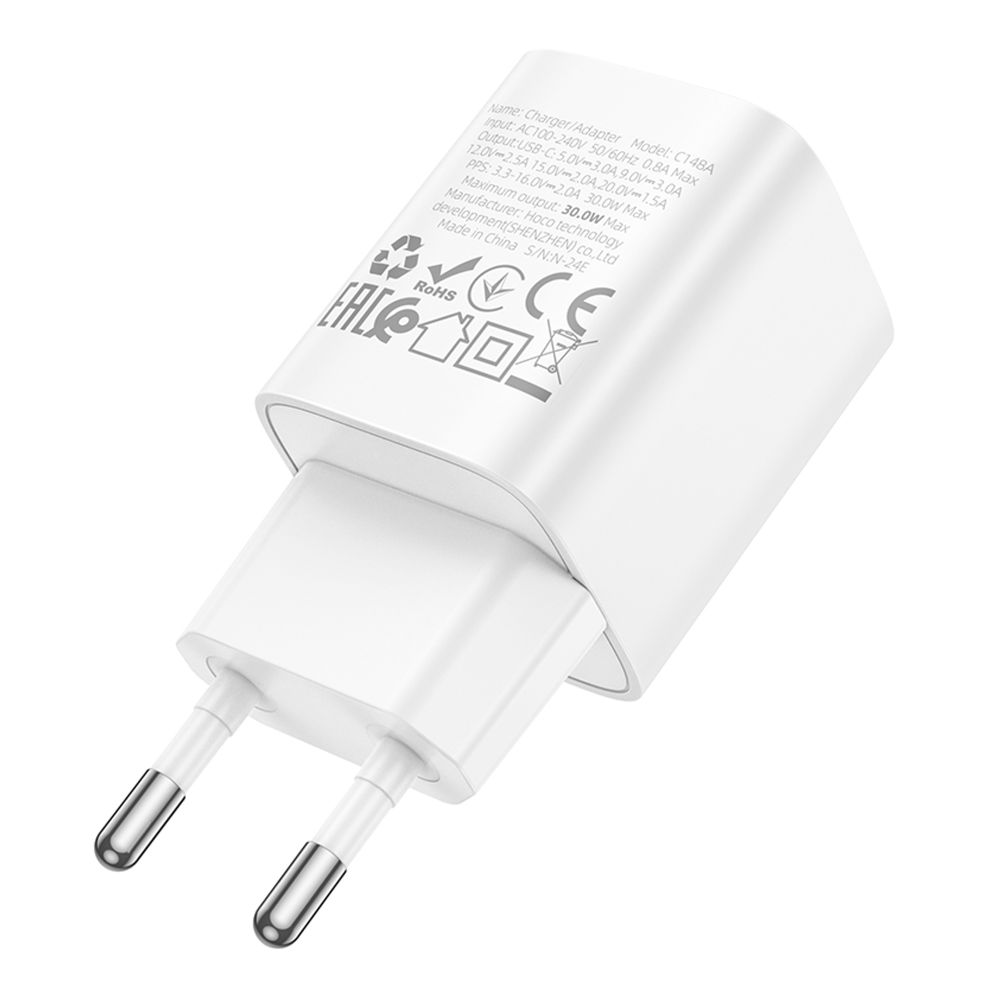 Купить СЕТЕВОЕ ЗАРЯДНОЕ УСТРОЙСТВО HOCO C148A 1USB-C PD/QC 30W_6