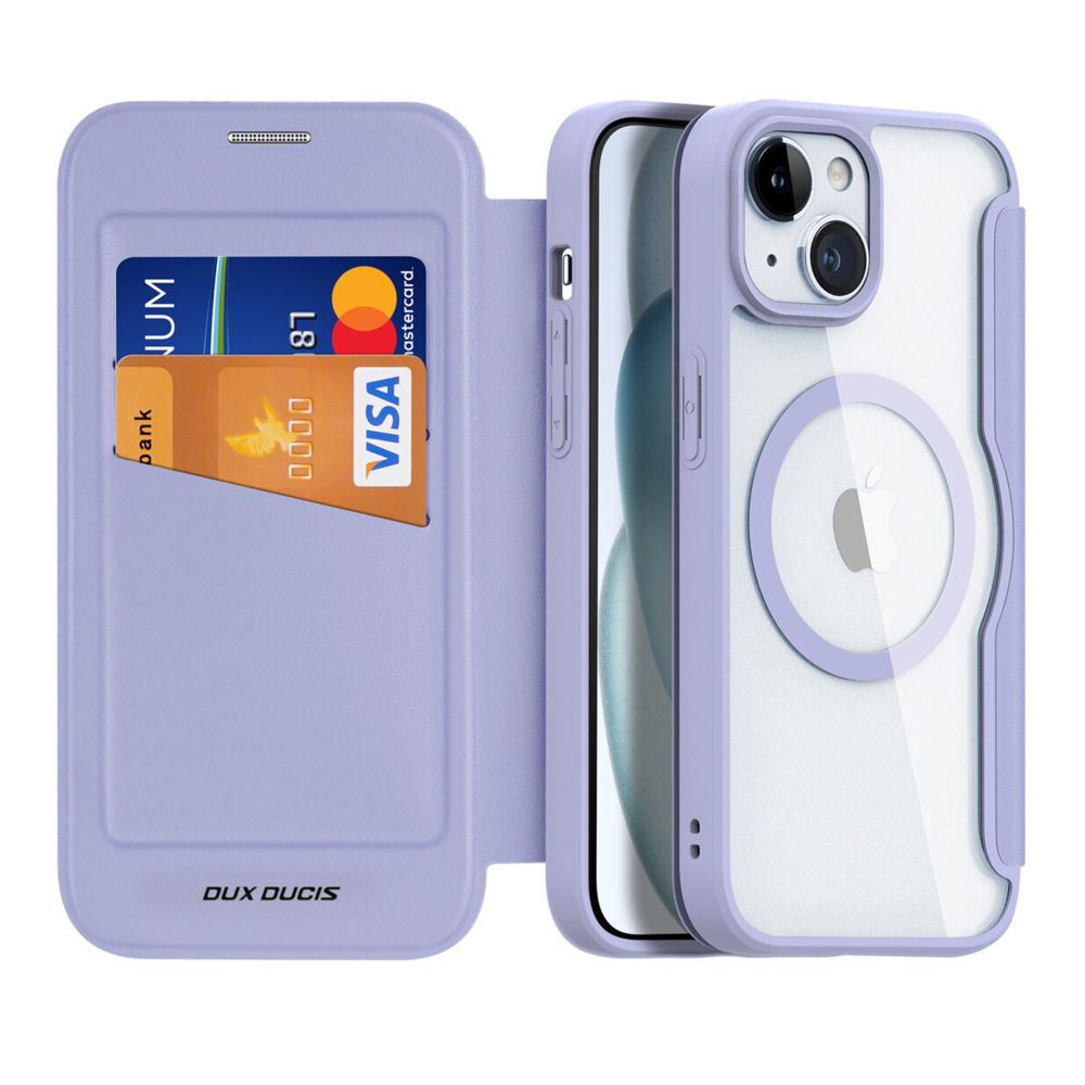 Купить ЧЕХОЛ-КНИЖКА DUX DUCIS SKIN X PRO WITH MAGSAFE ДЛЯ IPHONE 15_7