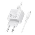 Купить СЕТЕВОЕ ЗАРЯДНОЕ УСТРОЙСТВО BOROFONE BAS43A 1USB-C PD/QC 20W+TYPE-C TO LIGHTNING_6