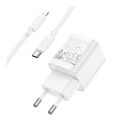 Купить СЕТЕВОЕ ЗАРЯДНОЕ УСТРОЙСТВО HOCO C146A 1USB-C PD/QC 20W+TYPE-C TO LIGHTNING_6