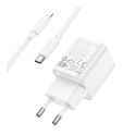 Купить СЕТЕВОЕ ЗАРЯДНОЕ УСТРОЙСТВО HOCO C147A 1USB-C/1USB PD/QC 20W+TYPE-C TO LIGHTNING_6