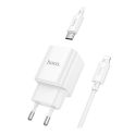 Купить СЕТЕВОЕ ЗАРЯДНОЕ УСТРОЙСТВО HOCO C147A 1USB-C/1USB PD/QC 20W+TYPE-C TO LIGHTNING_3