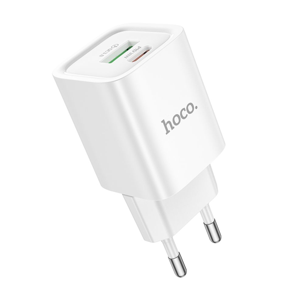 Мережевий Зарядний Пристрій Hoco C149A 1USB/1USB-C PD/QC 30W превью 4