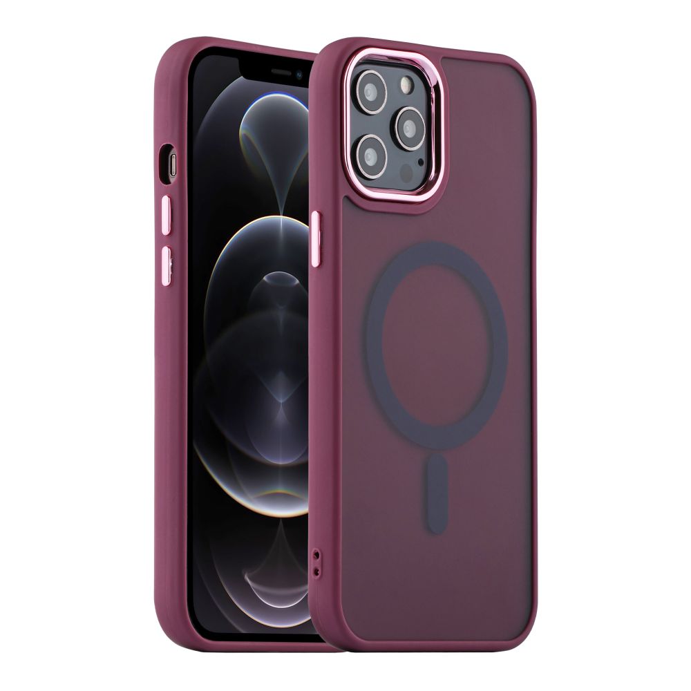 Купить ЧЕХОЛ TPU+PC SPACE MAGNETIC COLOR WITH MAGSAFE ДЛЯ IPHONE 12 PRO MAX_1