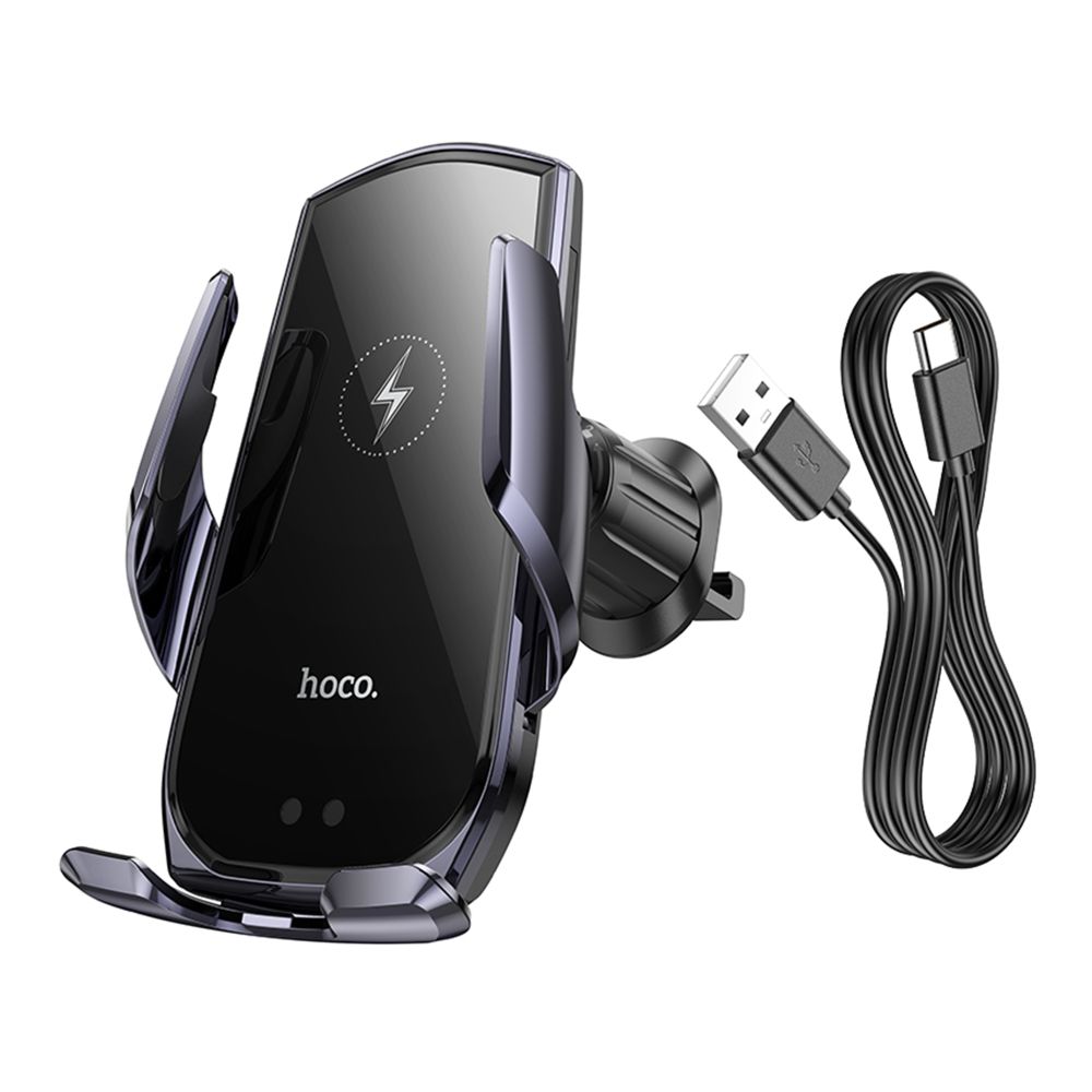 Купить АВТОДЕРЖАТЕЛЬ HOCO CA202 PLUS AUTOMATIC CLAMPING WIRELESS 15W_6