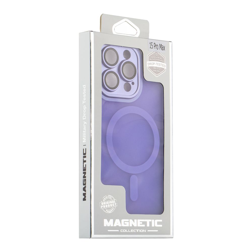 Купить ЧЕХОЛ TPU+PC MAGNETIC MATTE CAMERA LENS WITH MAGSAFE ДЛЯ IPHONE 13 PRO MAX_6