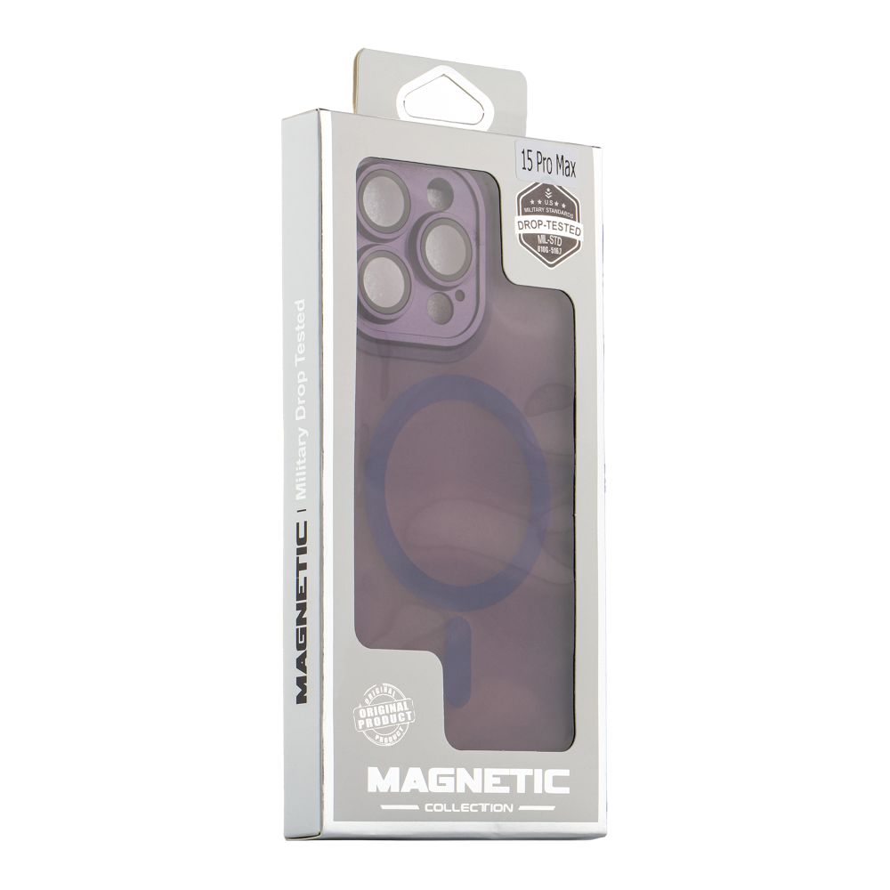 Купить ЧЕХОЛ TPU+PC MAGNETIC MATTE CAMERA LENS WITH MAGSAFE ДЛЯ IPHONE 13 PRO MAX_9