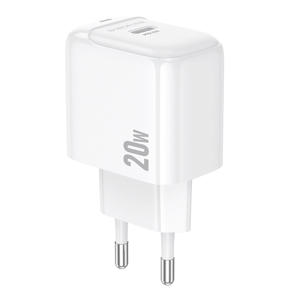 Мережевий Зарядний Пристрій Borofone BAS43A 1USB-C PD/QC 20W превью 2