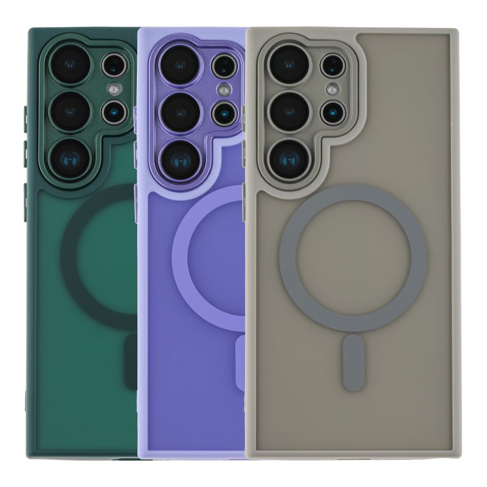 Купить ЧЕХОЛ TPU+PC MAGNETIC MATTE CAMERA LENS WITH MAGSAFE ДЛЯ SAMSUNG GALAXY S24 ULTRA 5G (S928)