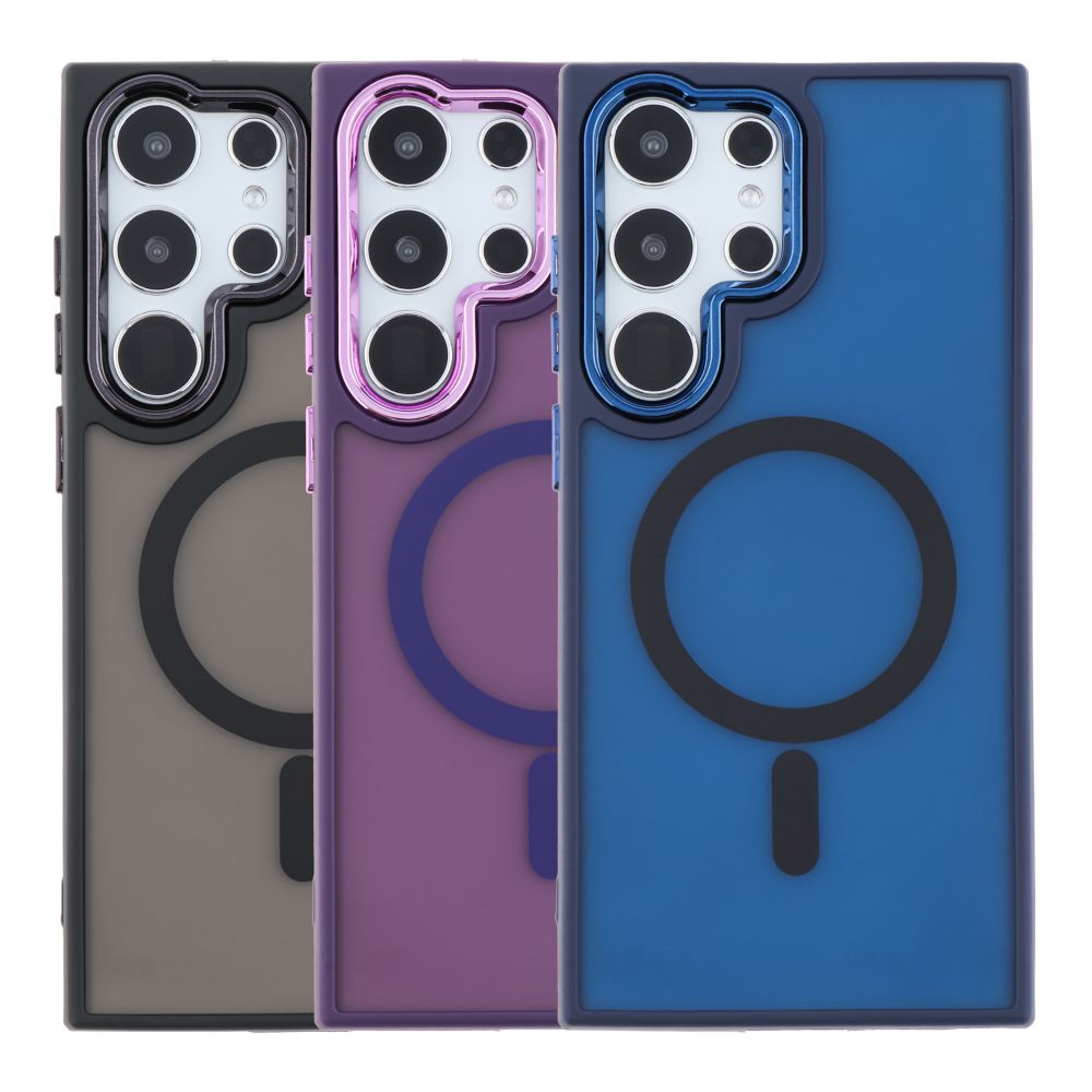 Купить ЧЕХОЛ TPU+PC SPACE MAGNETIC COLOR WITH MAGSAFE ДЛЯ SAMSUNG GALAXY S23 ULTRA 5G (S918)