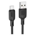 Купить USB BOROFONE BX113 SILICONE MICRO 2.4A 3M