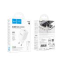 Купить СЕТЕВОЕ ЗАРЯДНОЕ УСТРОЙСТВО HOCO C145A 1USB QC 18W+USB TO MICRO_1