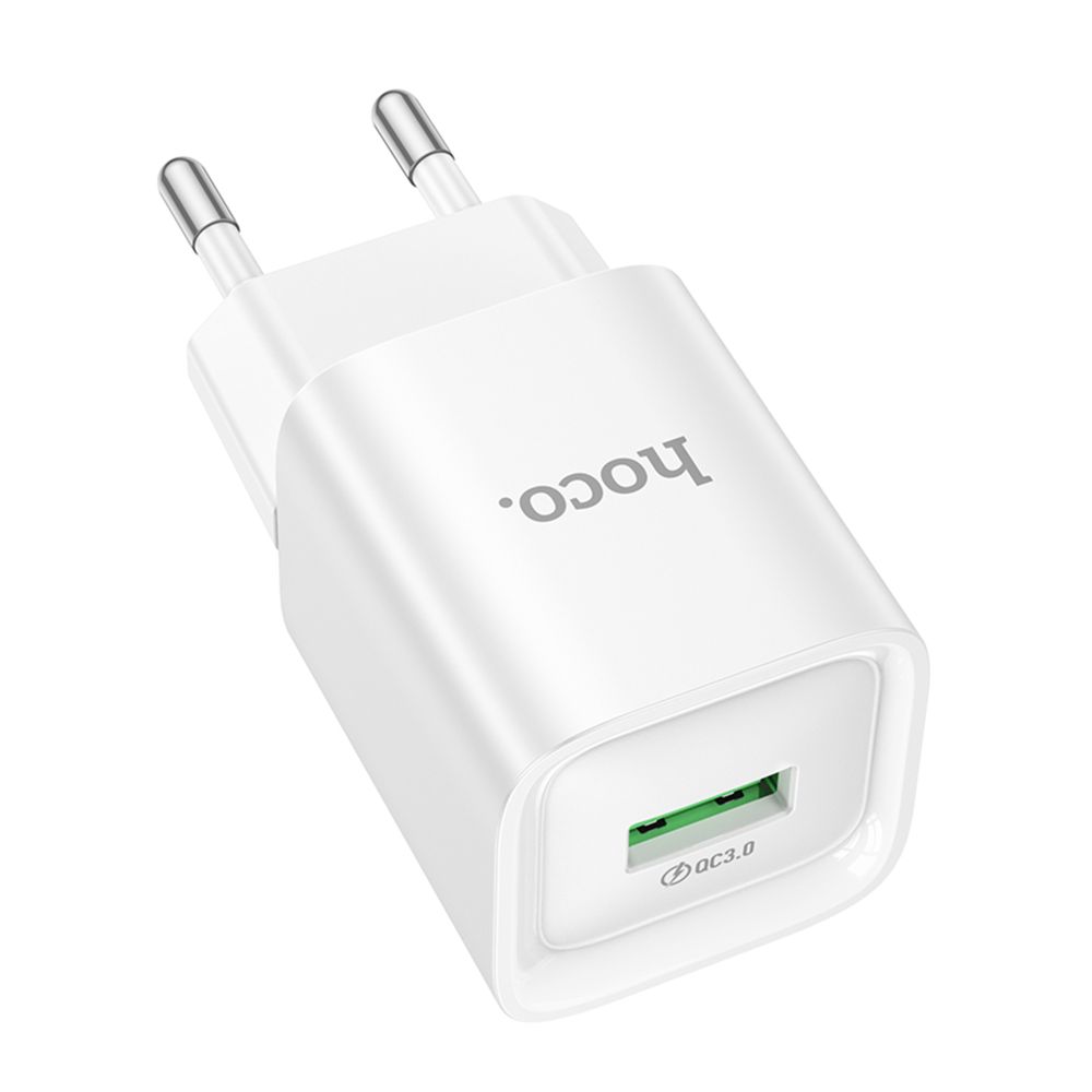 Мережевий Зарядний Пристрій Hoco C145A 1USB QC 18W превью 2